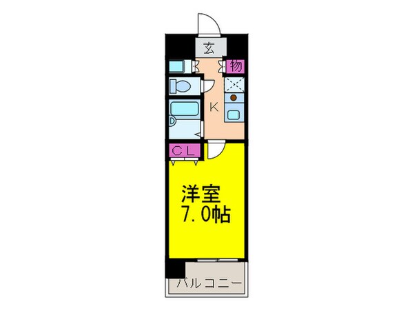 コート淡路の物件間取画像